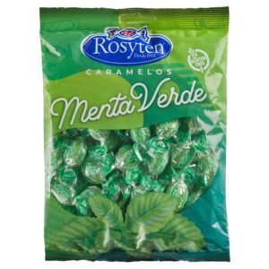 Caramelo menta verde. Envase 1kg.