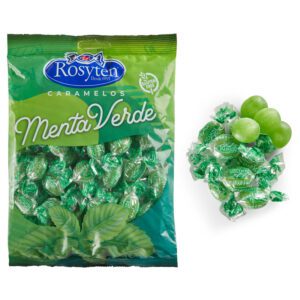 Caramelo menta verde. Envase 1kg.