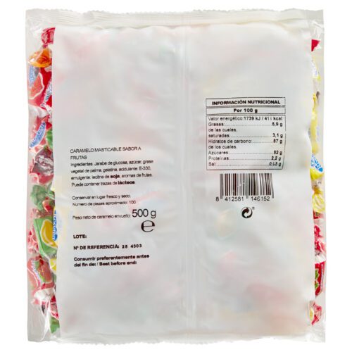 Caramelos masticables Rosyten. Envase 1kg.