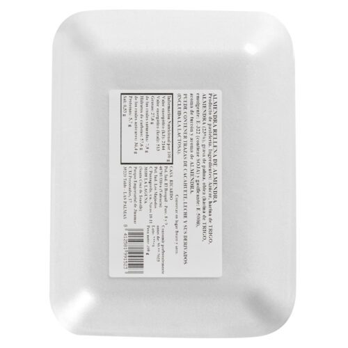 Almendra rellena almendra. Envase 200gr.