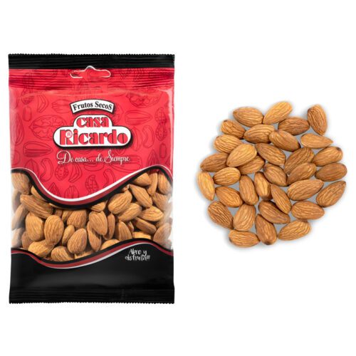 Almendra Natural. Envase 200gr.