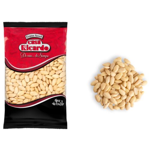 Almendra cruda repelada 1kg.
