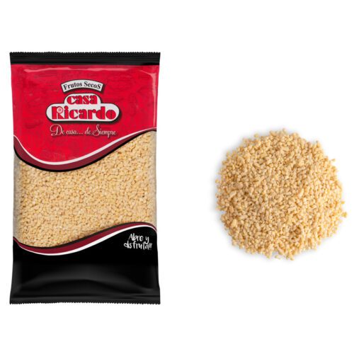 Almendra cubitos. Envase 1kg.