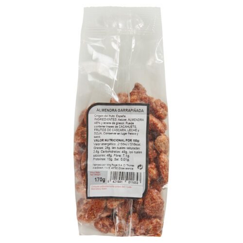 Almendra garrapiñada 170gr.