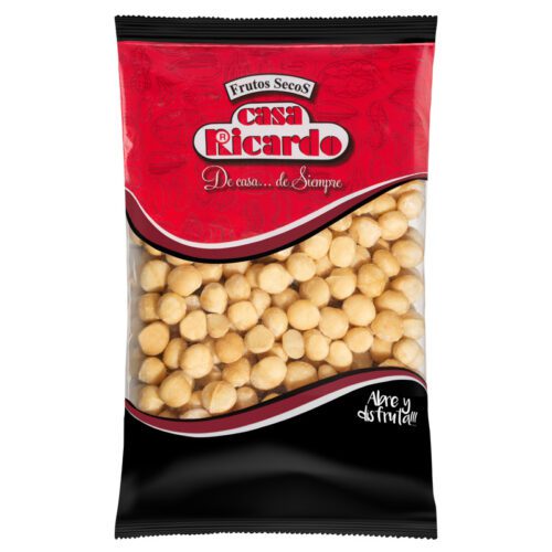 Macadamia cruda. Envase 1kg.
