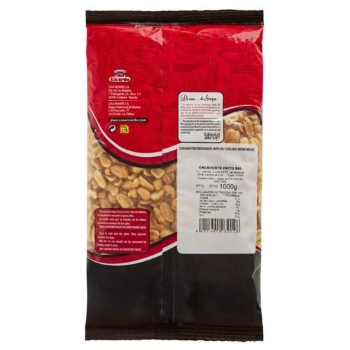 Cacahuete frito sal 1kg.