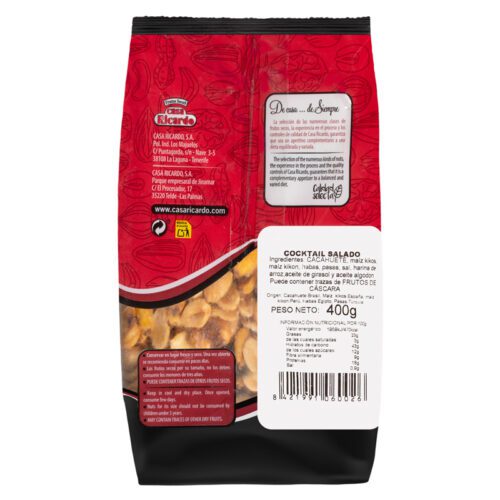 Cocktail Salado - 400gr - Imagen 3