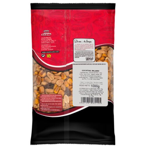 Cocktail salado. Envase 1kg.