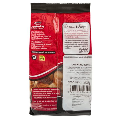 Cocktail dulce 200gr