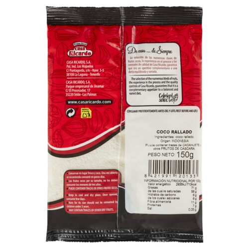 Coco rallado 150gr