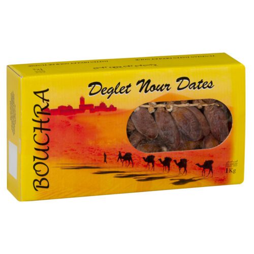 Dátil Moscatel sin Hueso. Envase 1kg.