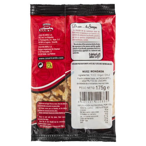 Nuez mondada 175gr.