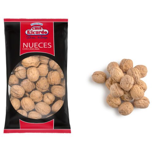 Nuez cáscara. Envase 650gr.