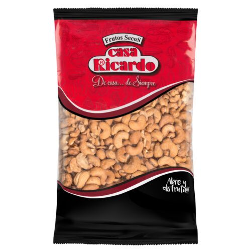 anacardo frito con sal. Envase 1kg.
