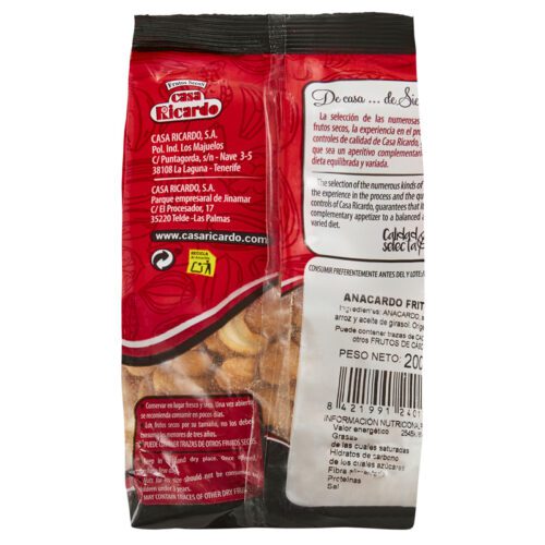 Anacardo frito 200gr