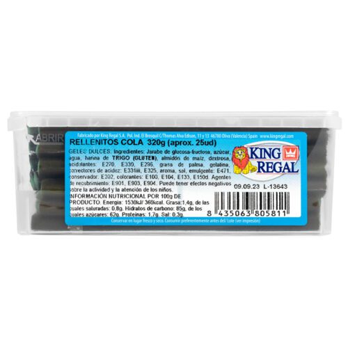 Rellenitos cola. Envase 320gr.