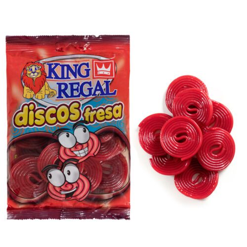 Discos fresa. Envase 100gr.