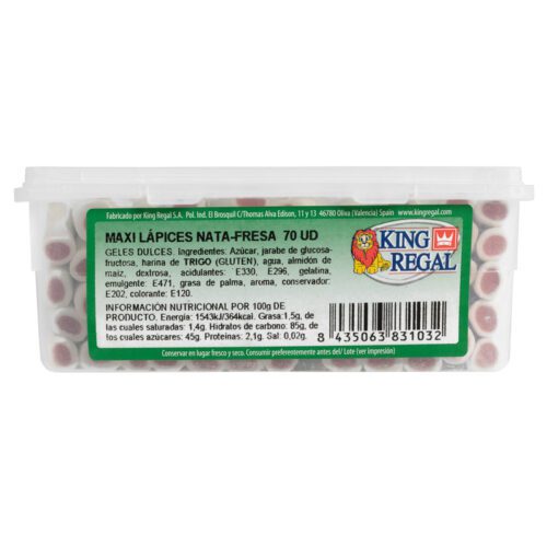 Maxi Lápices Nata Fresa - 70 Uds. - Imagen 3