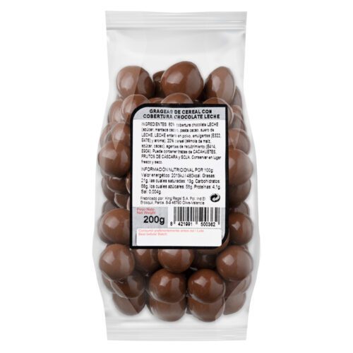 Cereal chocolate leche. Envase 200 gr.